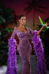 Violet Feather Dress