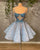 Light Blue Short Dress