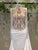 White Pearl Embellished Dress
